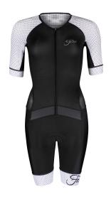 Force POINTS LADY černo-bílá kombinéza