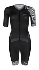 Force STREAM LADY černo-bílá dámská kombinéza