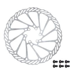 Force Kotouč brzdový Force-2 180 mm, 6 děr, stříbrný