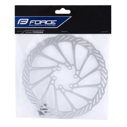 Force Kotouč brzdový Force-2 180 mm, 6 děr, stříbrný