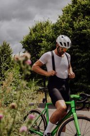 Force ACTION černé cyklokraťasy se šráky a vložkou