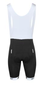 Force B38 čierne cyklokraťasy so šrákmi s vložkou