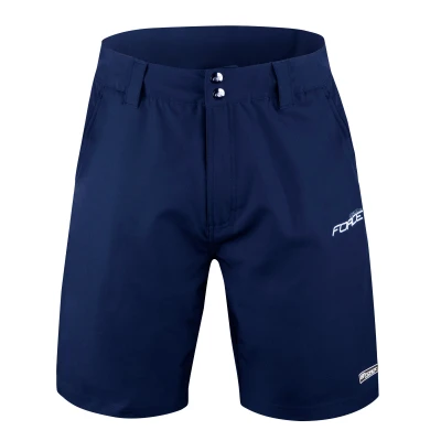Force BLADE MTB modré cyklokraťasy bez vložky Force BLADE MTB modré cyklokraťasy bez vložky