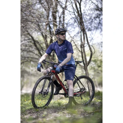 Force BLADE MTB modré cyklokraťasy bez vložky