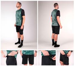 Force REBEL MTB černé cyklokraťasy bez vložky