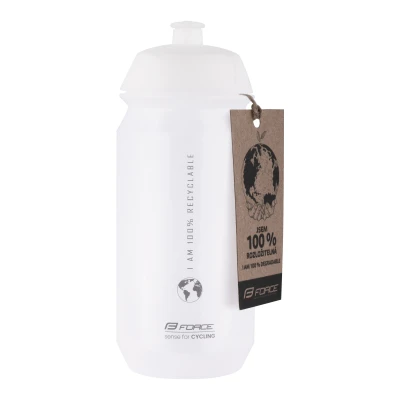 Force Láhev BIO EARTH 0,5 l, transparentní-šedá