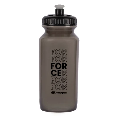 Force DAILY 0,5 l transparentní černá-černá láhev na kolo