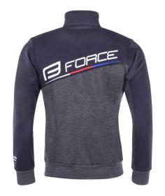 Force LEADER šedo modrá pánská mikina POUZE šedo-modrá XS (VÝPRODEJ)