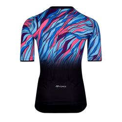 Force LIFE černo-modro-růžový cyklodres POUZE XL (VÝPRODEJ)