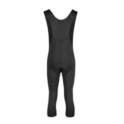 Force MAZE černé cyklokalhoty se šráky a vložkou kalhoty 3/4