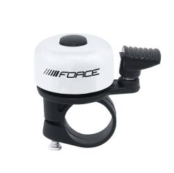 Force MINI Fe/plast 22.2mm paličkový, bílý zvonek Force MINI Fe/plast 22.2mm paličkový, bílý zvonek