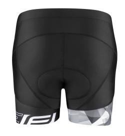 Force MINI černé dámské cyklokraťasy do pasu s vložkou