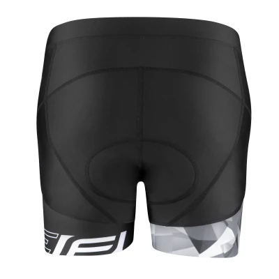 Force MINI černé dámské cyklokraťasy do pasu s vložkou