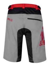 Force MTB-11 sv.šedé kraťasy s odnímateľnou vložkou