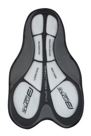 Force MTB-11 fluo cyklokraťasy s odnímatelnou vložkou