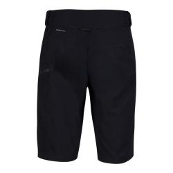 Force MTB ANGLE fluo-modrý cyklodres - dl. rukáv + Force MOUNT MTB černé cyklokraťasy bez vložky
