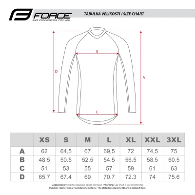 Force MTB ANGLE bílo-modrý dámský cyklodres - dl.rukáv
