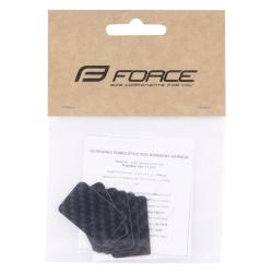 Force Nálepky pod bowden malé 6ks, karbon design