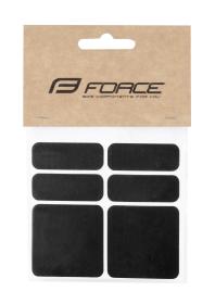 Force Nálepky reflexní sada 6 ks, černé Force Nálepky reflexní sada 6 ks, černé