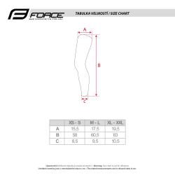 Force Návleky na nohy RUSH, lepené