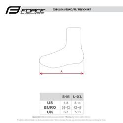 Force Návleky treter COZY ROAD POUZE L-XL (VÝPRODEJ)