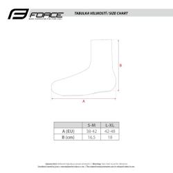 Force Návleky treter COZY ROAD POUZE L-XL (VÝPRODEJ)