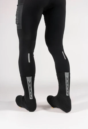 Force Návleky treter SNUG pletené černé
