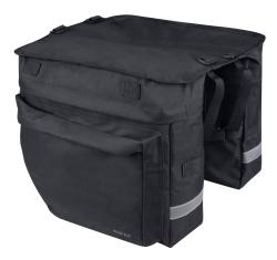 Force NOEM BUD, čierna 2x18 l taška-dvojtaška zadná