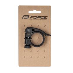 Force Objímka sedlovky C4.4 s RÚ 31.8mm Al, čierna