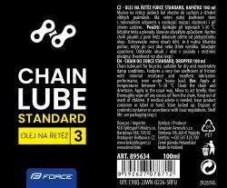 Force Mazivo-kapátko olej na řetěz STANDARD 100ml