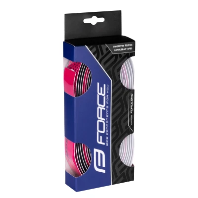 Force Omotávka EVA DUAL, černo-růžová
