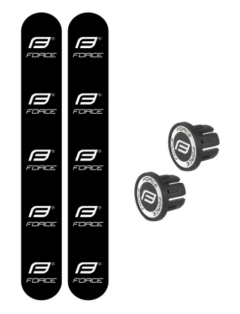 Force Omotávka EVA DUAL, černo-růžová