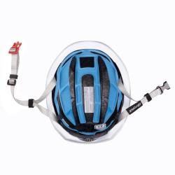 Force ORCA bílo-černá cyklistická přilba POUZE L-XL - 58-63 cm (VÝPRODEJ)