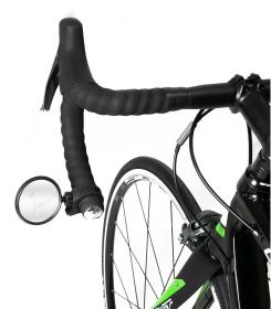 Force Zpětné zrcátko otočné silikonový držák, črn.