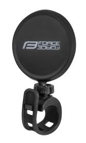 Force Zpětné zrcátko otočné silikonový držák, črn.