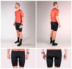 Force PACE černé kraťasy s vložkou POUZE XL (VÝPRODEJ)