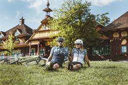 Force PATRIOT modrý cyklistický dres - kr. rukáv
