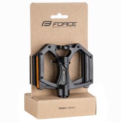 Force Pedále BMX Al nevymeniteľné piny, čierne