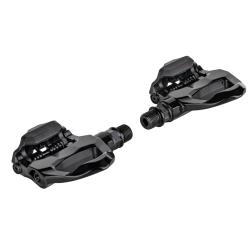 Force Pedále FLIX nášľapné cestné + zarážky, čierne
