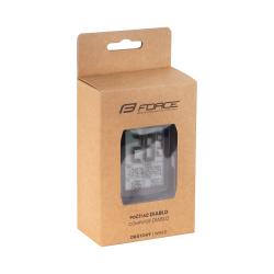 Force Počítač DIABLO, 11 funkcií, drôt, čierny