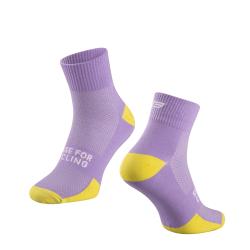 Force Ponožky EDGE fialovo-fluo