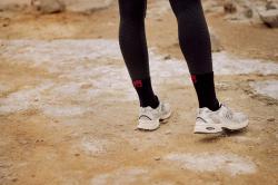 Force Ponožky FLAKE černo-bordo