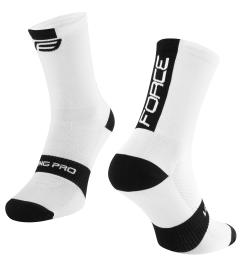 Force Ponožky LONG PRO bielo-čierne