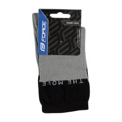 Force Ponožky MOVE šedo-černé