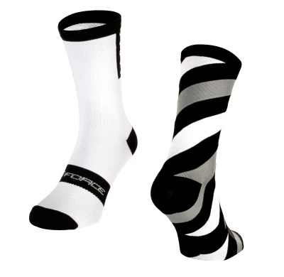 Force Ponožky SLANTED zebra