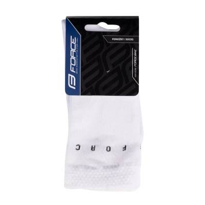 Force Ponožky SNAP SPORT bílé