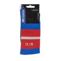 Force Ponožky STRIPE dlouhé modré