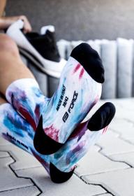 Force Ponožky SUBLIME modro-červené POUZE S-M / EU 38-42 (VÝPRODEJ)