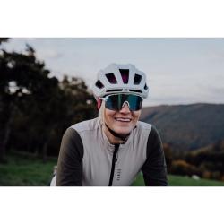 Force ALVARO bílá cyklistická přilba