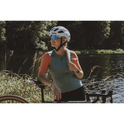 Force ALVARO bílá cyklistická přilba